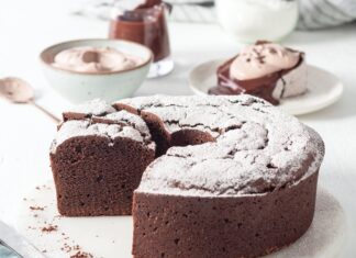 Chocolate Cream Cheese Pound Cake