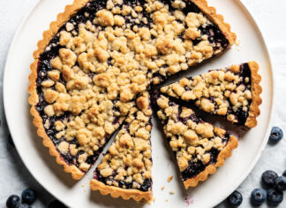Baking School In-Depth: Blueberry Crumble Tart Baking School In-Depth: Blueberry Crumble Tart