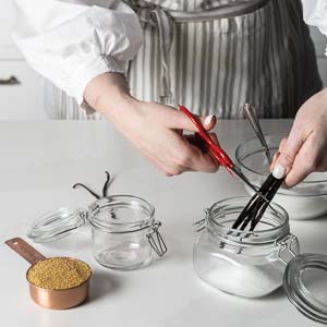 CREATING VANILLA SUGAR