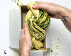 Babka in pan 