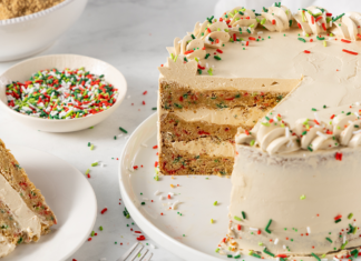 Brown Sugar Cookie Layer Cake
