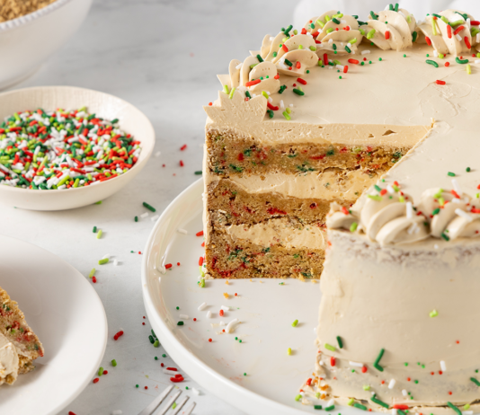 Brown Sugar Cookie Layer Cake