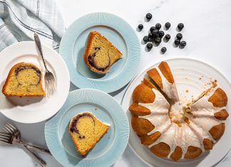 Blueberry Swirl Pound Cake Blueberry Swirl Pound Cake