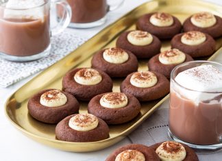 Triple-Chocolate Hot Cocoa Cookies