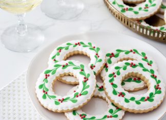 Sugar Cookie Wreaths