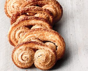 Palmiers with Vanilla Bean, Pecan, and Cardamom