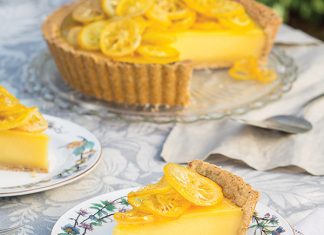 Tarte au Citron with Pine Nut Crust Tarte au Citron with Pine Nut Crust