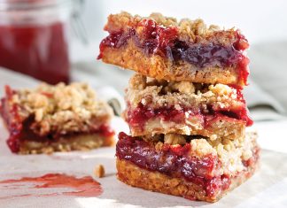 Strawberry Jam Crumble Bars Strawberry Jam Crumble Bars