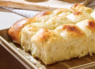 Dill and Gruyère Parker House Rolls Dill and Gruyère Parker House Rolls