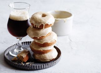 Maple-and-Beer-Glazed Doughnuts Maple-and-Beer Glazed Doughnuts