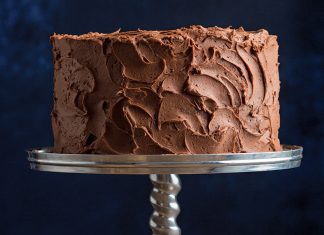Devil’s Food Cake with Chocolate-Buttermilk Frosting Devil’s Food Cake