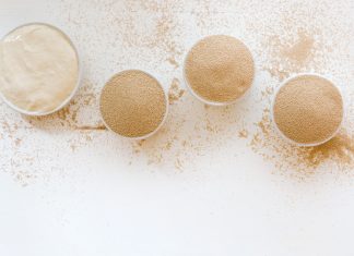 Know Your Yeast know your yeast different types of yeast in separate bowls on white background
