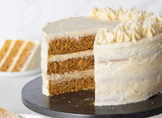 Browned Butter Pumpkin Spice Cake