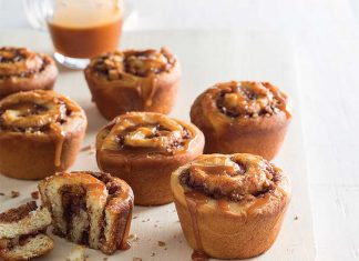 Pecan Caramel Cinnamon Rolls Pecan Caramel Cinnamon Rolls - Jan/Feb Bake from Scratch 2017