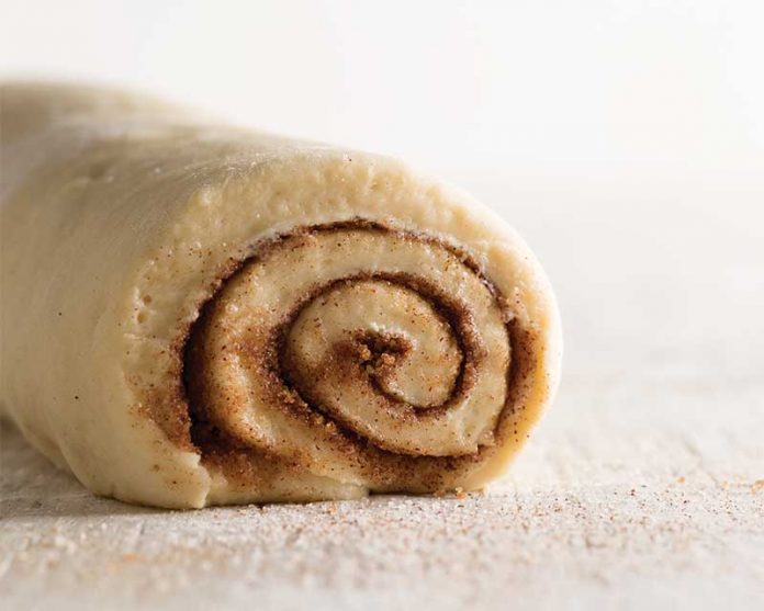 Cinnamon Roll Bun Baking