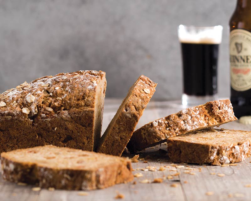 Apple Guinness Cheddar Soda Bread