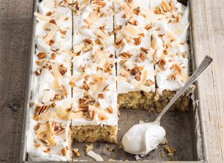 Italian Cream Sheet Cake Italian Cream Sheet Cake