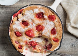 Strawberry Skillet Cake Strawberry Skillet Cake