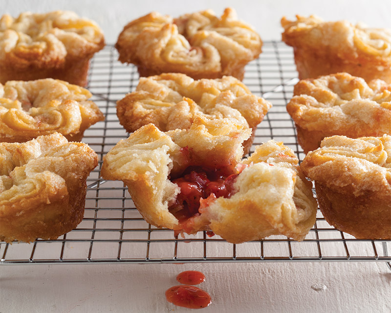Strawberry Ginger Kouign Amann