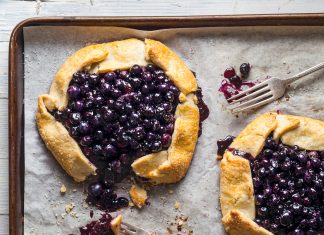 Blueberry-Almond Galettes Blueberry-Almond Galettes