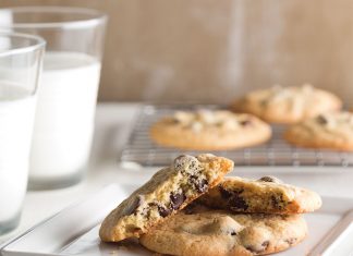 Cakey Chocolate Chip Cookies