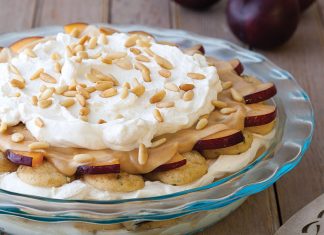 Plum Icebox Cake