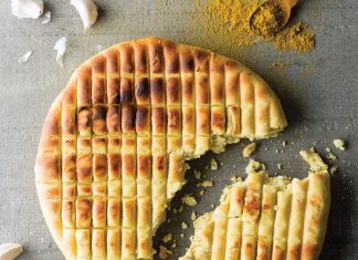 Caramelized Garlic Roosterkoek