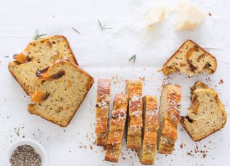 Butternut Squash Pound Cake with Black Pepper and Parmesan Butternut squash