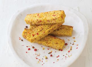 Carrot Masala Bars