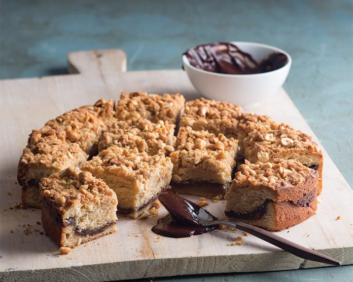 Peanut Butter-Nutella Coffee Cake - Bake from Scratch