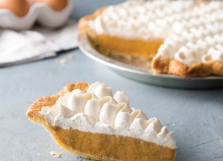 Pumpkin Pie with Goat Cheese Crust pumpkin pie