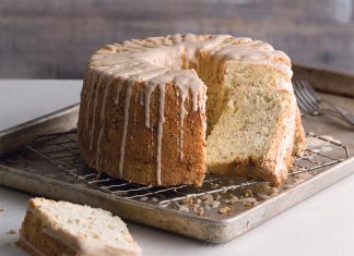 Butter Pecan Angel Food Cake Butter Pecan Angel Food Cake