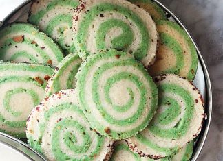 Halva and Pistachio Pinwheel Cookies Halva and Pistachio Pinwheel Cookies