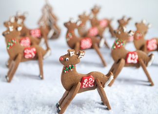 Lisa Tutman Oglesby’s Guide for Assembling Three-Dimensional Cookies Reindeer Cookies