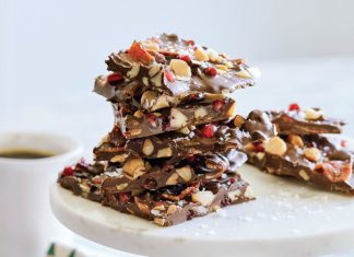 Dark Chocolate Bacon Bark Dark Chocolate Bacon Bark