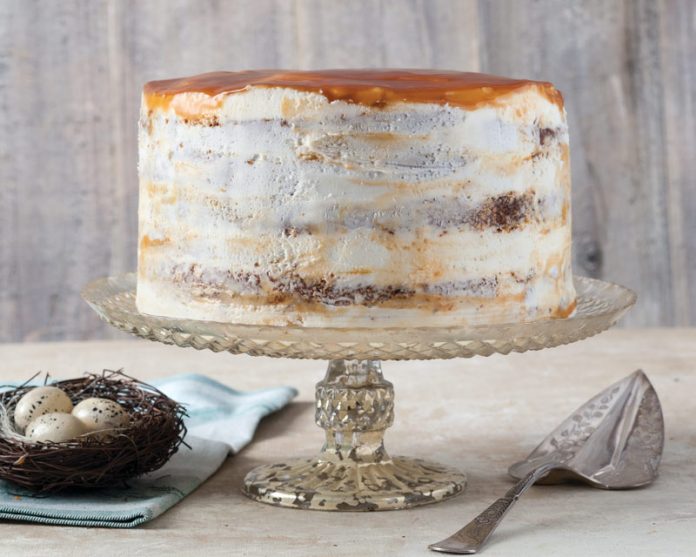 Sticky Toffee Pudding and Custard' Cake | cakesgloriouscupcakes
