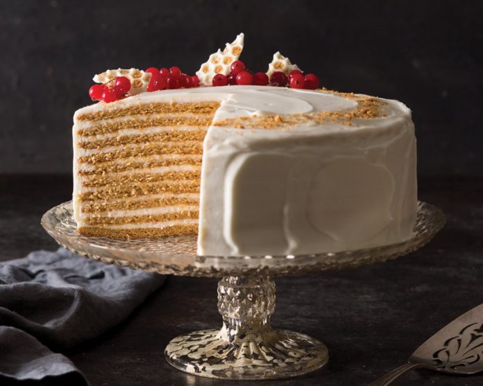 Medovik (Czech Honey Cake) | 15 layers of cake and filling!-mncb.edu.vn