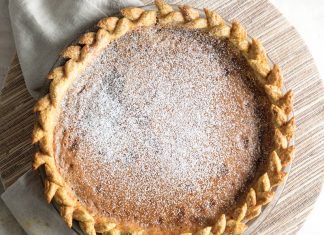 Butterscotch Pie with Coconut Curry Crust Butterscotch Pie with Coconut Curry Crust