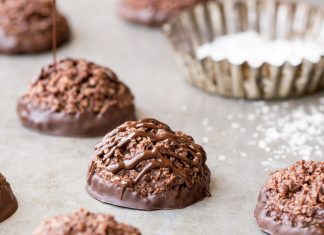 Come Over to the Dark Side (of Chocolate) This Valentine’s Day Double Chocolate Macaroons