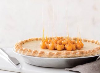 Chestnut-Hazelnut Caramel Pie Chestnut-Hazelnut Caramel Pie