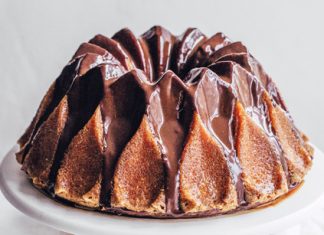 Passion Fruit and Chocolate Bundt Cake Edd Kimber's Passion Fruit and Chocolate Bundt