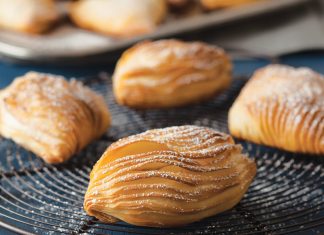 Chestnut-Ricotta Sfogliatelle Chestnut-Ricotta Sfogliatelle