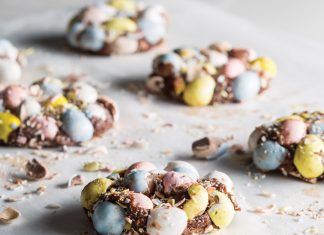 The Best of Easter Baking Milk Chocolate Easter Egg Cookies