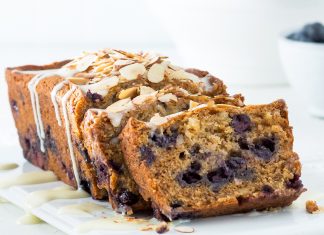Blueberry-Almond Banana Bread Blueberry Banana Bread