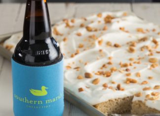 Root Beer Float Sheet Cake