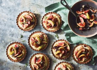 Boozy Fig & Muscadine Tartlets