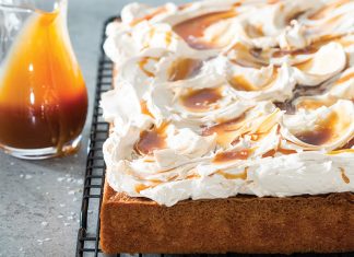 Butterscotch Cake with Salted Caramel Buttercream