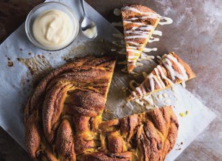 Pumpkin Date Babka