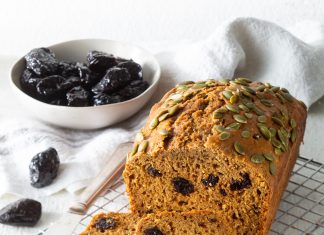 Whole Wheat Prune-Sweet Potato Bread Whole Wheat Prune-Sweet Potato Bread