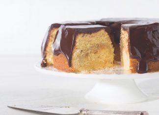 Boston Cream Cake